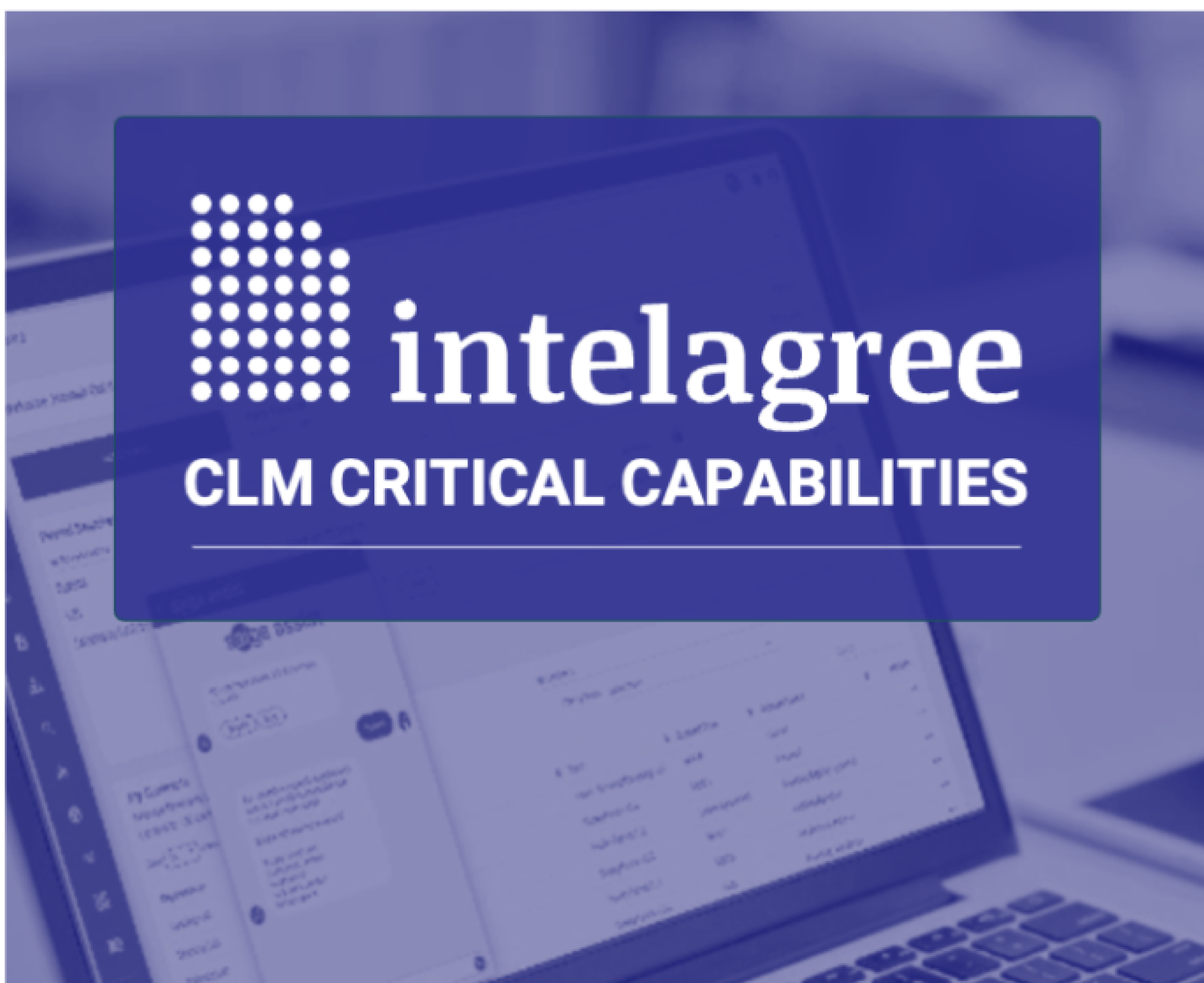 CLM Critical Capabilities