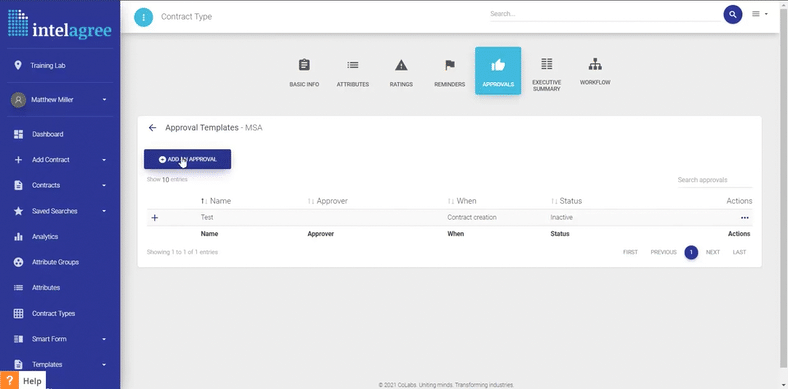 Configure a Chained Approval-high