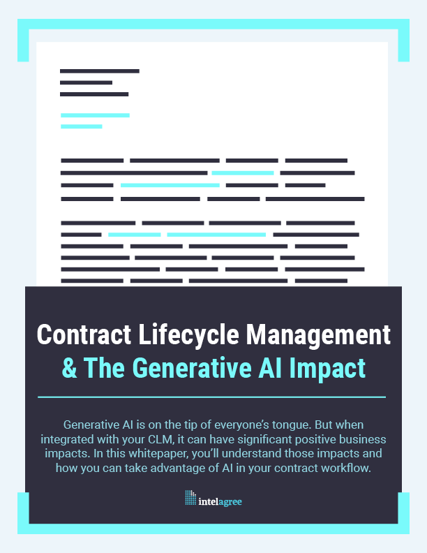 Contract Lifecycle Management & The Generative AI Impact