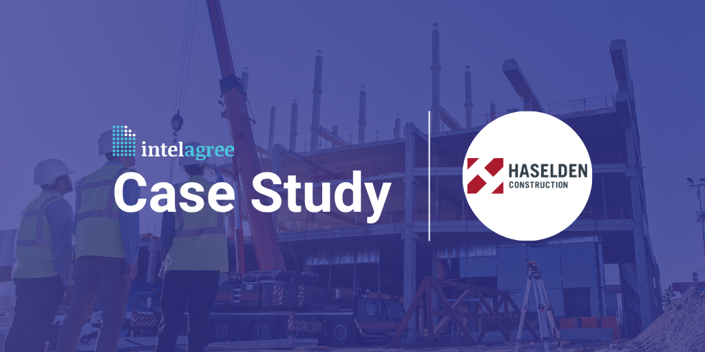 Haselden Construction Turns Contract Risk into a Measurable KPI with IntelAgree