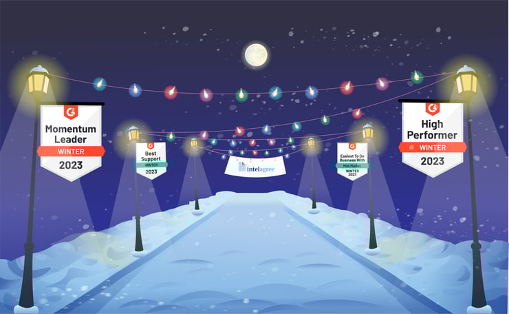 G2 Winter 2023 Report: IntelAgree Named as a Momentum Leader in CLM