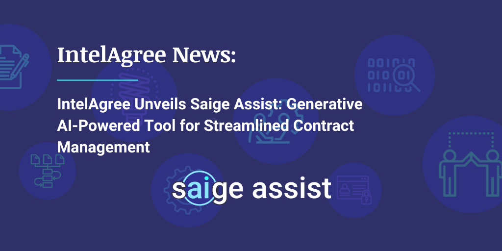 IntelAgree Unveils Saige Assist: Generative AI-Powered Tool for Streamlined Contract Management