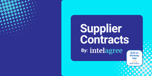 Workday Marketplace: Supplier Contracts by IntelAgree for supplier contract management