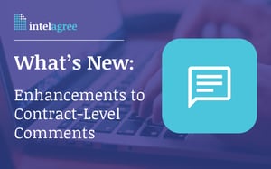 What’s New: Enhancements to Contract-Level Comments