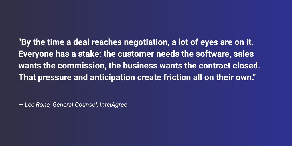 Lee Rone, General Counsel, IntelAgree quote