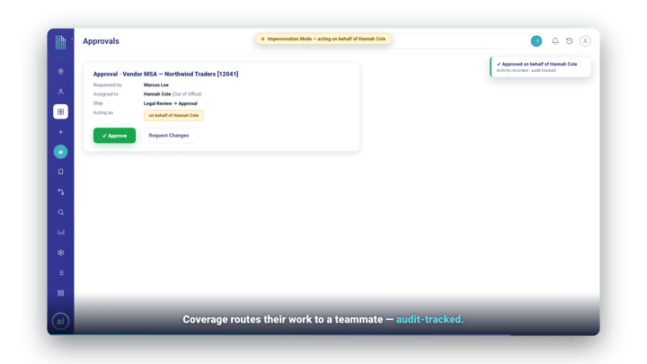 No-code workflow and approval routing configuration