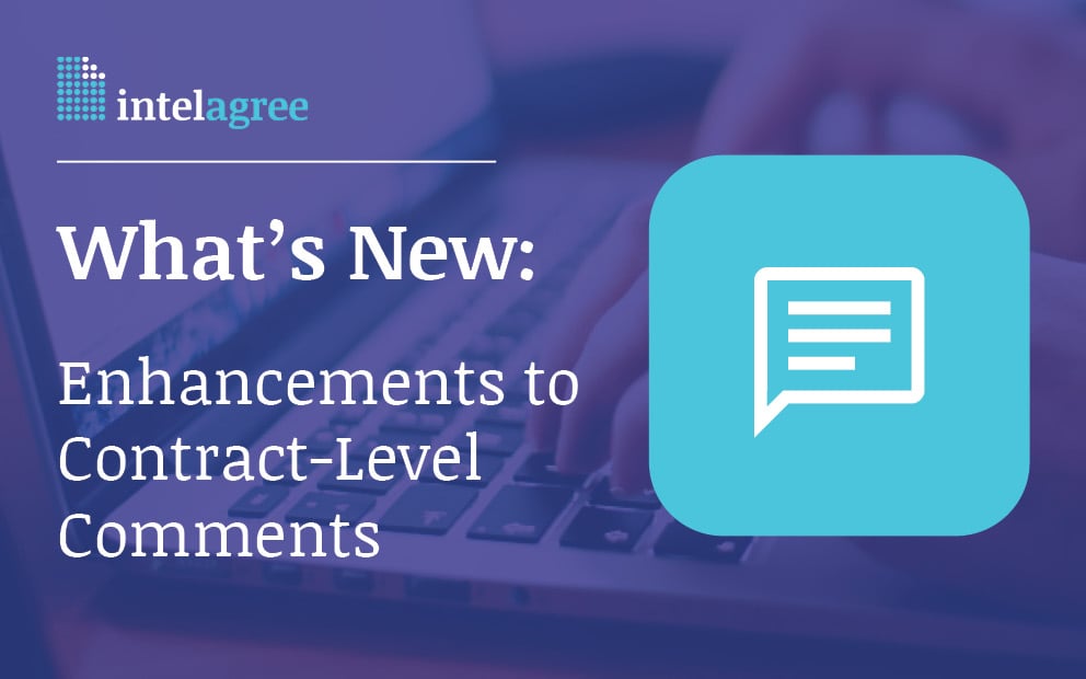 What's New in the IntelAgree Word Add-In